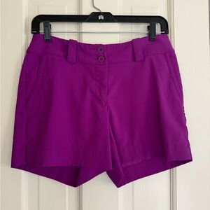 NIKE Women's ⛳️ Purple Shorts Tour Performance